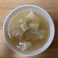かおり♡♡♡'s cooksnap of when they made 切り干し大根と崩し豆腐の中華スープ。.