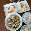 よちりん's cooksnap of when they made 鶏ささみとかいわれ大根の梅肉サラダ.