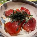 にことん's cooksnap of when they made 鮪のプロ直伝♪マグロ漬け丼に！漬けタレ♪.