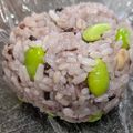 ひぃたろぉ～♪'s cooksnap of when they made 枝豆と雑穀米のおにぎり.