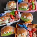 ryuchanまま's cooksnap of when they made 簡単♪Halloweenサンドイッチ弁当.