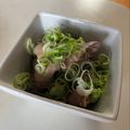 クックJ84KJI's cooksnap of when they made 下処理、調理15分！塩レバーはゴマ油で♡.