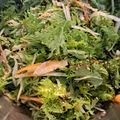 マリネ大好き❤️'s cooksnap of when they made 簡単美味しい！わさび菜のサラダ.