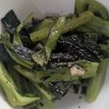 ひぃちゃんひー's cooksnap of when they made 一番好き☆小松菜の食べ方♪にんにく塩炒め.