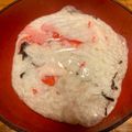 さすらい's cooksnap of when they made 塩昆布とカニカマのワサ酢おにぎり.