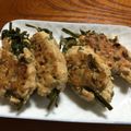 Ruriluru's cooksnap of when they made 居酒屋気分♡アスパラまるごと♪豚つくね.