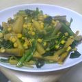 lily_rose's cooksnap of when they made ホウレン草とサツマイモのバター醤油.
