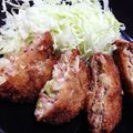 marty99's cooksnap of when they made キャベツメンチカツ.
