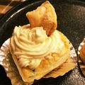 ohanadesu's cooksnap of when they made ブルーベリーのレアチーズパイ.