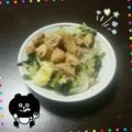 けもけも☆'s cooksnap of when they made ローカーボ•野菜たっぷり鶏のどんぶり風.