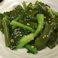 yayo34's cooksnap of when they made 茎わかめとほうれん草のナムル風味.