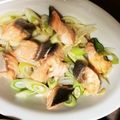 はやしふ's cooksnap of when they made 簡単メイン✿鮭と野菜の蒸しもの★レンジで.