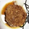 金井なか's cooksnap of when they made うちの和風ハンバーグ～おろしポン酢.