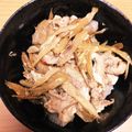 チョコちゃんみなと's cooksnap of when they made 豚ごぼうとこんにゃくのピリ辛炒め.
