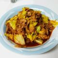 akatukiko's cooksnap of when they made 豚肉とキャベツのピリ辛コチュジャン炒め*.