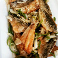 ３児まま。's cooksnap of when they made ずぼら♥鯵の南蛮漬け.