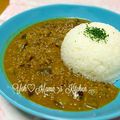 YUH♡ママ's cooksnap of when they made なすカレー.