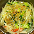 船橋亭's cooksnap of when they made もやしときゅうりのナムル.