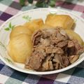 ぽっぽぺぺ's cooksnap of when they made カブと豚肉の煮物.