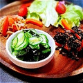 みきゅうり's cooksnap of when they made きゅうりとわかめの酢の物**簡単♪.