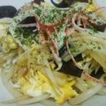 かなじる's cooksnap of when they made お給料日前に♥もやしの彩りおかず60円.