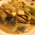Seaveg's cooksnap of when they made 鯖と厚揚げの味噌煮.
