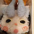 クックUVUMQX☆'s cooksnap of when they made キャラ弁♪妖怪ウォッチ♪簡単コマさん♪.