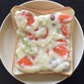 クック3ZVF2C☆'s cooksnap of when they made ◇ズボラ◇　シチュー残りトースト.