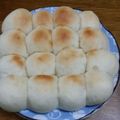 たみこん's cooksnap of when they made チョコと胡桃のちぎりパン.
