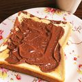 ちゃちゃふく's cooksnap of when they made ☆超簡単‼チョコレートトースト☆.