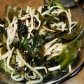 kota77's cooksnap of when they made 簡単！もやし　ワカメの　胡麻入り　酢の物.