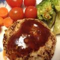ビレッジグリーン's cooksnap of when they made ふ～んわりやわらかハンバーグ.