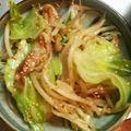 あーサ's cooksnap of when they made もやしと豚肉の甘辛コチュジャン炒め.