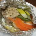 ミスティーローズ's cooksnap of when they made 鮭のホイル焼き 味噌風味.