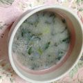 あざらしの赤ちゃん's cooksnap of when they made ブロッコリーの茎と葉のお味噌汁.