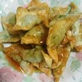 くにぴゆりぴのマミー's cooksnap of when they made 揚げワンタンの甘酢かけ.