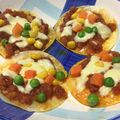 ぺぽにょん's cooksnap of when they made フライパンで作る！簡単餃子の皮ピザ.