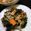 ぱんだにゃん's cooksnap of when they made 豚肉とほうれん草のゴマ味噌炒め.