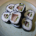 まほじょ's cooksnap of when they made しめサバの海苔巻き寿司.