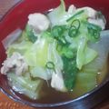 ジュン08's cooksnap of when they made 冬に生姜であったまる～♡大根と鶏のスープ.