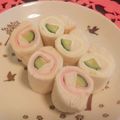 ＊とりこ＊'s cooksnap of when they made ハムとチーズのくるくるサンド♡.