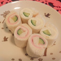 ＊とりこ＊'s cooksnap of when they made ハムとチーズのくるくるサンド♡.