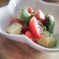 みっくママ's cooksnap of when they made アボカドとミニトマトのサラダ.