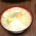 ㋯㋛㋽㋸♬♪'s cooksnap of when they made 根菜たっぷり♡わが家の米粉すいとん汁.