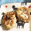 ちぃ−ち−chan's cooksnap of when they made モツァレラチーズハンバーグ.