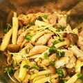 ピーターpan's cooksnap of when they made おうち居酒屋★サッパリ鶏しめじ.