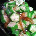 鬼嫁ちーちゃん's cooksnap of when they made なめ茸オクラ.