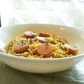 gemellini's cooksnap of when they made パスタのカレー粉炒め.