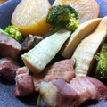 しま　's cooksnap of when they made 豚肉と大根の中華風煮物.