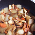 ♪kanapon♪'s cooksnap of when they made 大根とちくわの煮物.